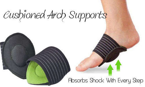 CUSHIONED ARCH SUPPORTS
