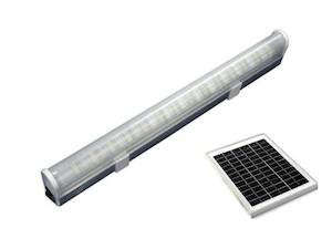 7 W 480 LUMENS LED TUBE LIGHT WITH DUAL CHARGING - SOLAR AND ELECTRICAL