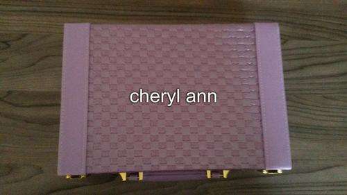 BASKET WEAVE DESIGN JEWELLERY BOX