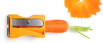 CARROT SHARPENER AND PEELER - GREAT GIFT IDEA