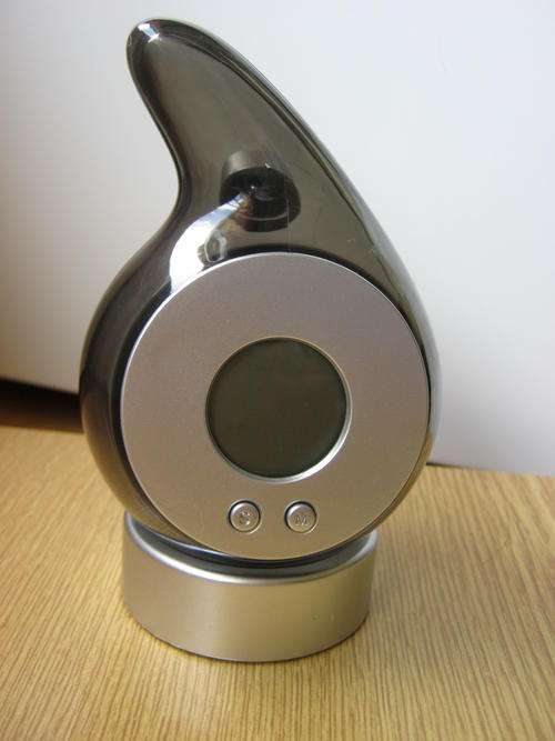 Eco friendly water powered clock