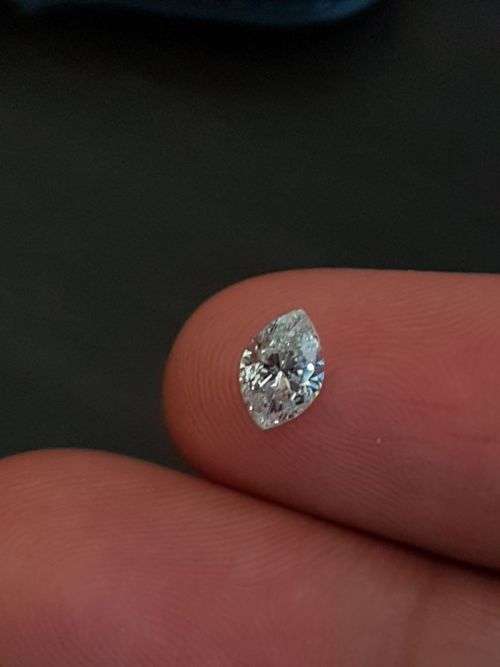 **SPARKLY** 0.55CT (R31 460) 100% NATURAL LOOSE DIAMOND CERTIFIED (SI1, G) - WATCH VIDEO!