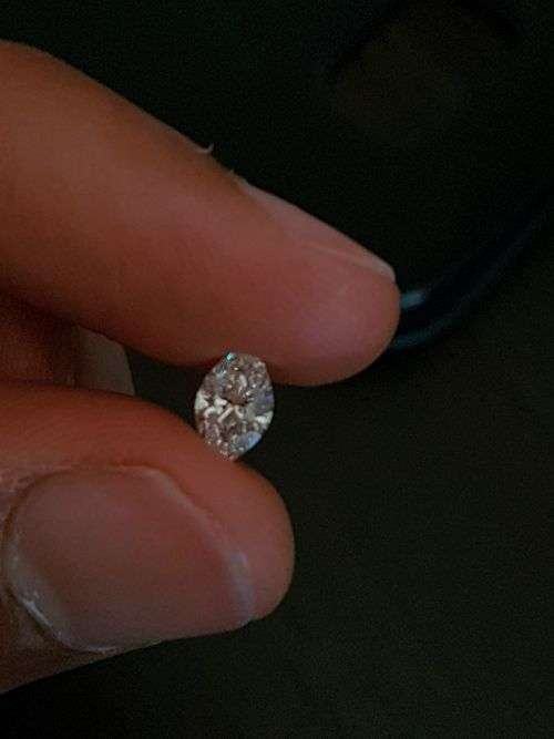 **SPARKLY** 0.55CT (R31 460) 100% NATURAL LOOSE DIAMOND CERTIFIED (SI1, G) - WATCH VIDEO!