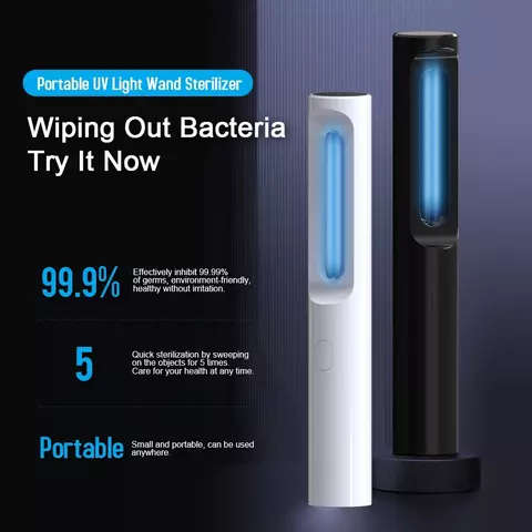 **COVID SPECIAL** UV-C STERLIZATION WAND - 99.9% STERI RATE, KILL BACTERIA, MOLD AND VIRUSES