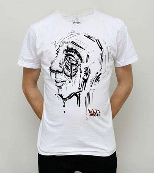 RACH Original Artwork T-shirt - Crazy Face - ALL SIZES *High Quality*