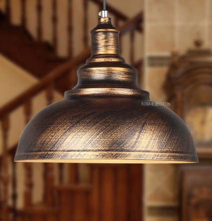 Loft Style Vintage Industrial Retro Pendant Lights E27 Holder
