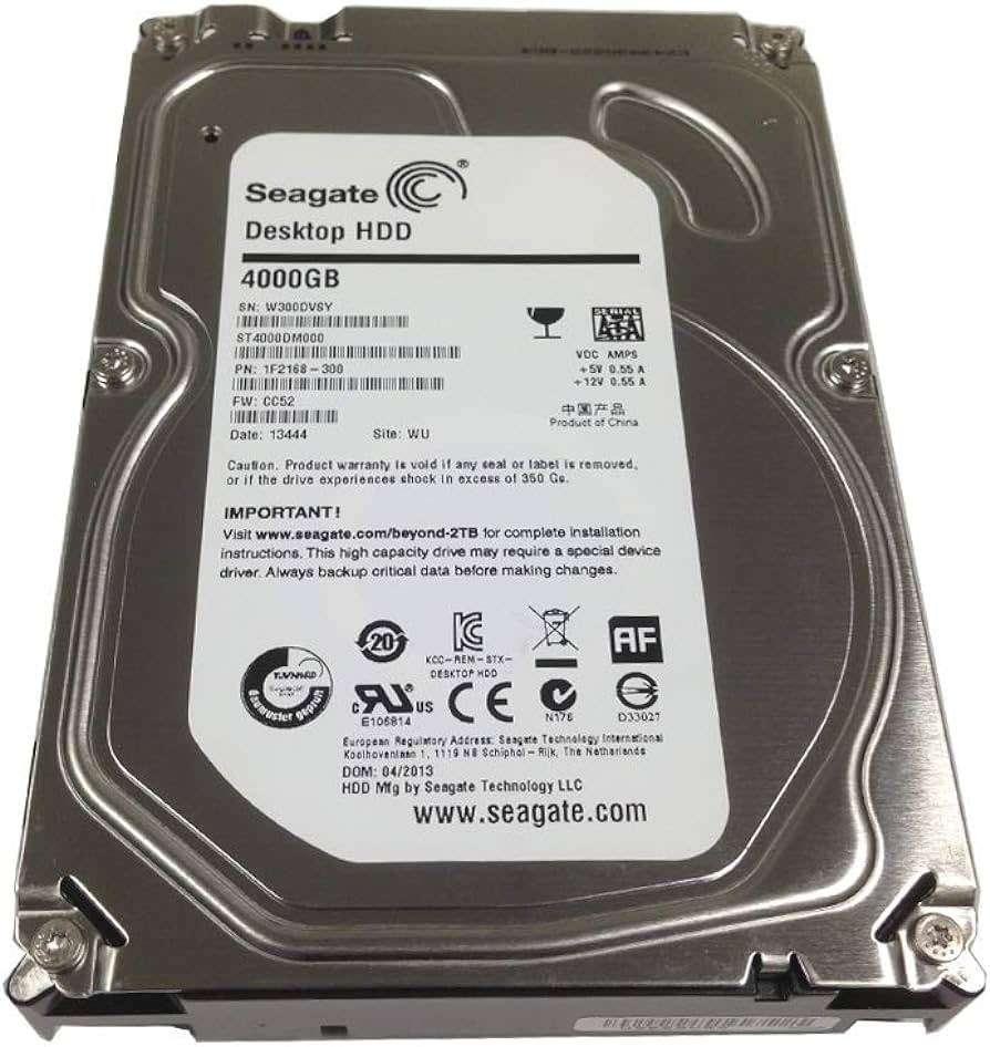 4TB 3.5` SATA HDD