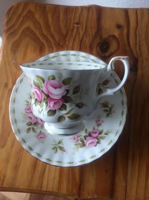 ROYAL ALBERT FLOWER OF THE MONTH DUO FOR THE MONTH OF JUNE (ROSES)