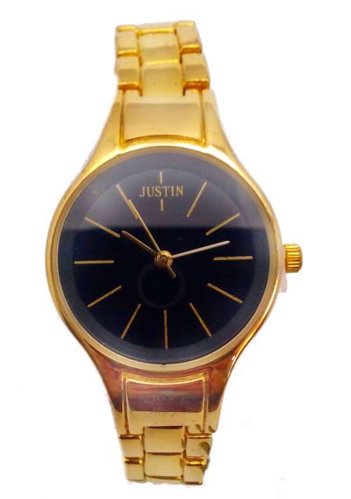 Ladies Gold Plated "Justin" watch **Free Shipping
