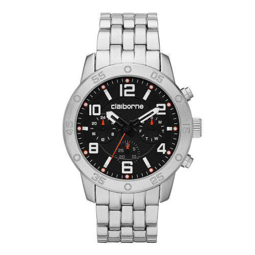 CLAIBORNE  MULTI FUNCTION   QUARTZ WATCH - IN DISPLAY TIN