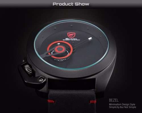 Shark-Tawny Shark Sport Watch - -Authentic - Great sporty watch - Black-out model