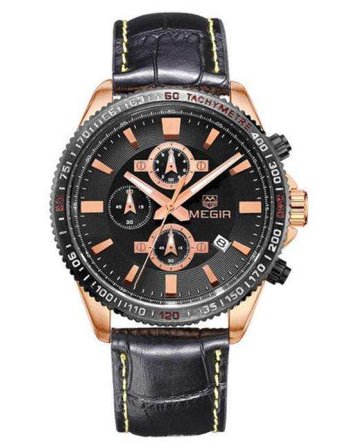 AUTHENTIC QUALITY CHRONOGRAPH -MEGIR