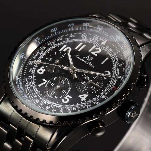 KRONEN & SOHNE -AVIATOR SERIES - AUTOMATIC  MECHANICAL STUNNER