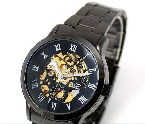 AUTOMATIC  MECHANICAL WATCH FOR MEN***SKELETON***