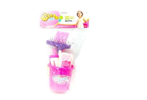 CLEANING SET IN PVC BAG