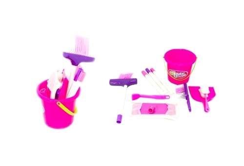 CLEANING SET IN PVC BAG