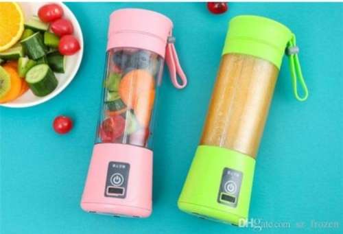 Rechargeable USB Fruit Juice Blender-Green