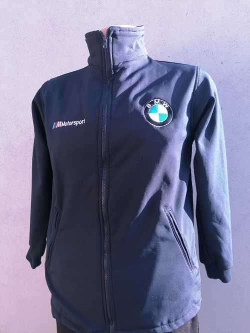 BMW MOTORSPORT SOFT SHELL JACKET EMBROIDED -LARGE