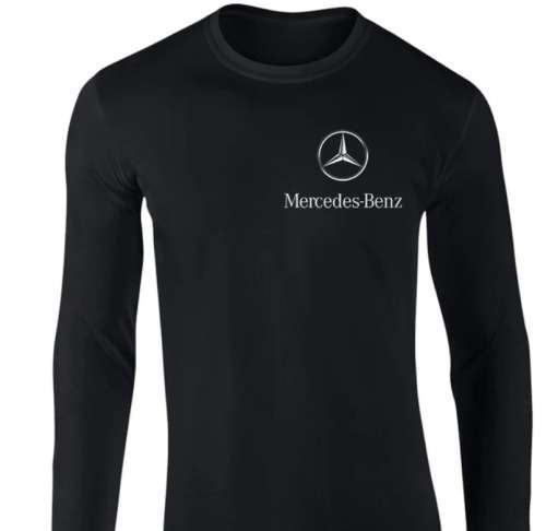 Mercedes Benz AMG Black Long Sleeve (Sizes Available Small - 4XL)