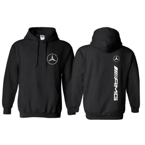 Mercedes Benz AMG Black Hoodie - SIZES (S-2XL)
