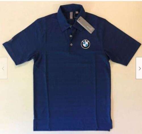 BMW Navy Branded Golf Shirt -Size Small -  4XL