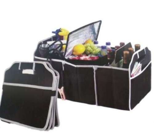 2 In 1 Car Boot Organiser/ Car Trunk Organizer and Cooler Collapsible Portable