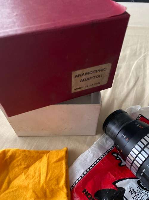 Anamorphic adaptor 16 no 52982 in original pouch box and shopping bag