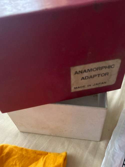 Anamorphic adaptor 16 no 52982 in original pouch box and shopping bag