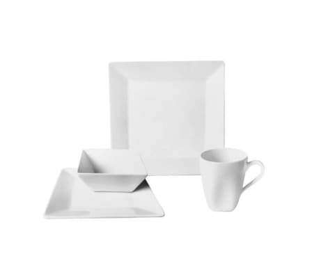 DINNER SET  - 16Pcs SQUARE DINNER SET