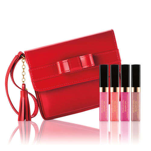 Elizabeth Arden Pouch & Lipgloss (Sweet pink, Coral Kiss, Passion Fruit, Iridescent Mauve)