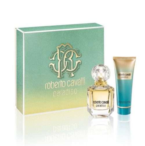 Roberto Cavalli Paradiso Gift  Set For Woman  50ml EDP + 75ml Body Lotion