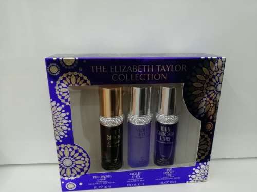 Elizabeth Taylor Collection set 30ml White Diamonds Night+30ml Violet Eyes+30ml Lustre