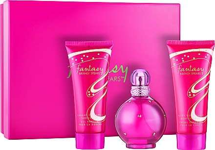Britney Spears Fatansy Gift set for Women 100ml EDP+Body lotion+Shower gel