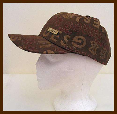 BROWN GUESS CAP