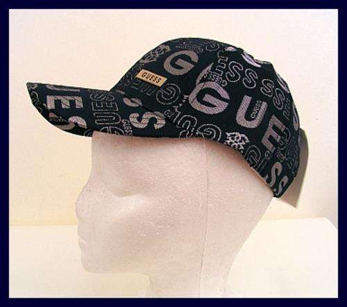 BLACK GUESS INSPIRED CAP