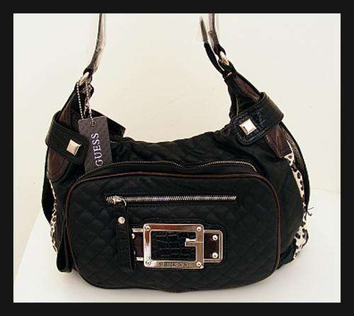 STUNNING BLACK GUESS HANDBAG