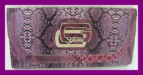 GORGEOUS PURPLE GUESS PURSE