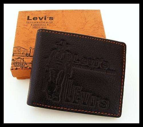 MENS LEVI'S WALLET - BLACK