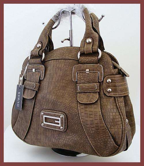 BROWN GUESS HANDBAG