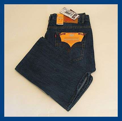 MENS LEVI'S CLARION BLUE JEANS - SIZE: 32