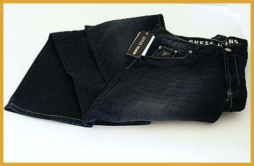 MENS GUESS BARK BLUE BRIT ROCKER JEANS - SIZE: 36