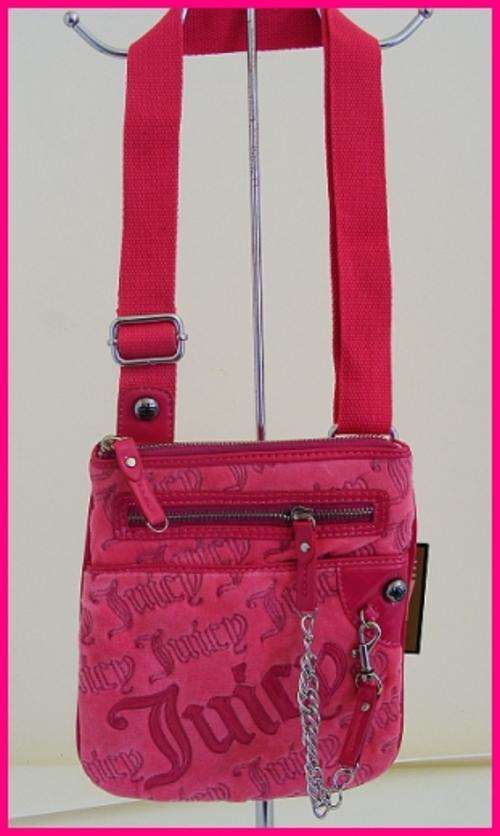 PERFECT PINK VALENTINE JUICY COUTURE SLINGBAG