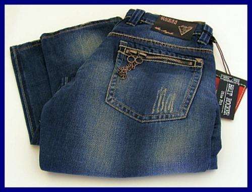 MENS GUESS PREMIUM BRIT ROCKER JEANS - SIZE: 30