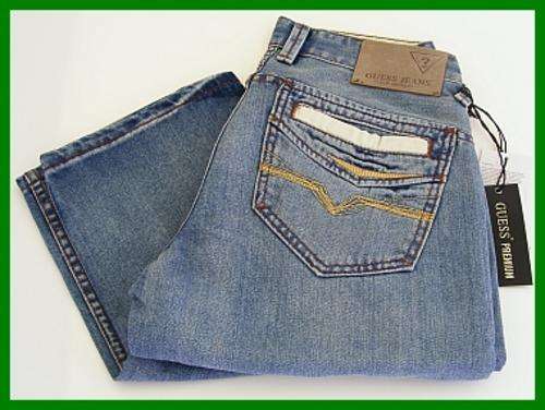 MENS GUESS PREMIUM JEANS - SIZE: 30
