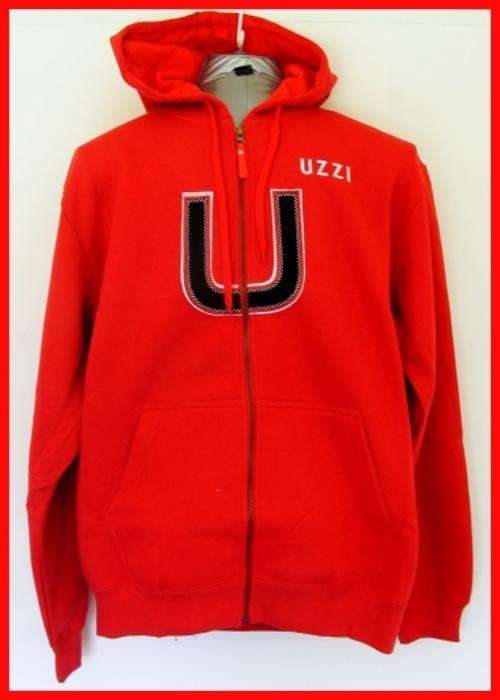 MENS UZZI HOODIE JACKET -SIZE:  LARGE