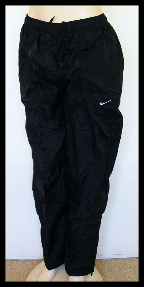 MENS NIKE BLACK TRACK PANTS - SIZE: large - Slim Fit