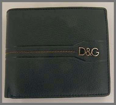 MENS D&G WALLET - BLACK