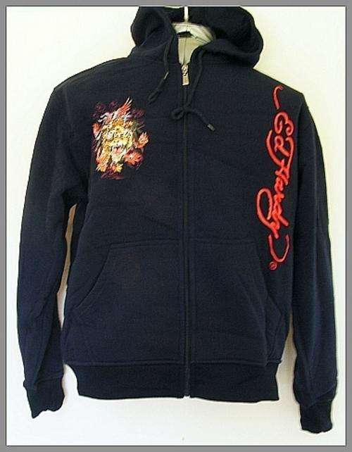 ED HARDY HOODIE JACKET - X- LARGE