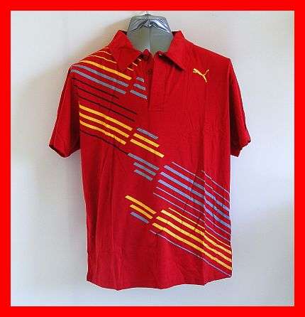 MENS PUMA GOLF SHIRT - SIZE : LARGE