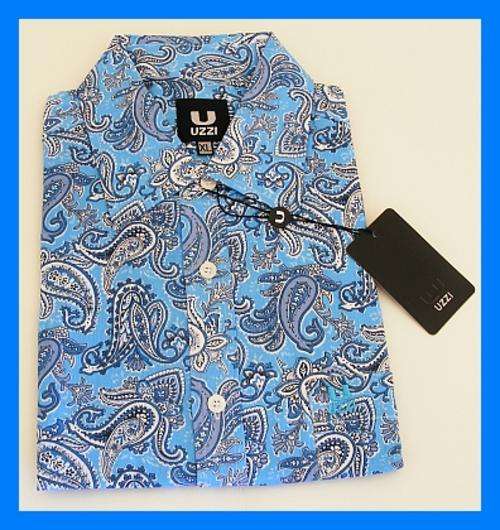 MENS UZZI COLLAR SHIRT - SIZE :  LARGE